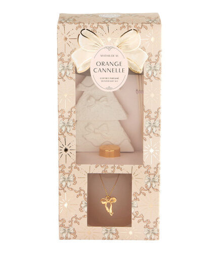 Coffret Difusor RUbans de Fete - Orange Canelle
