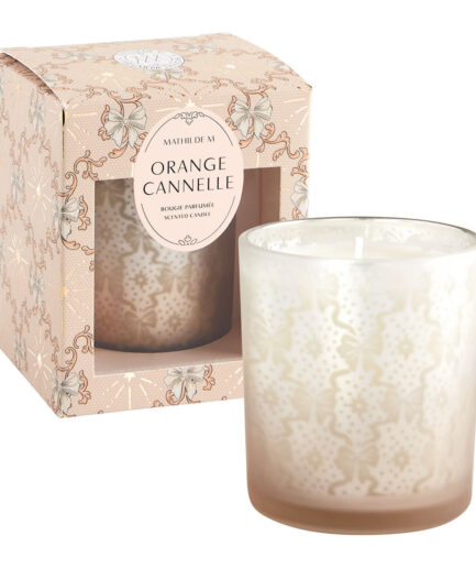 Vela Perfumada Rubans de Fete 160g - Orange Canelle