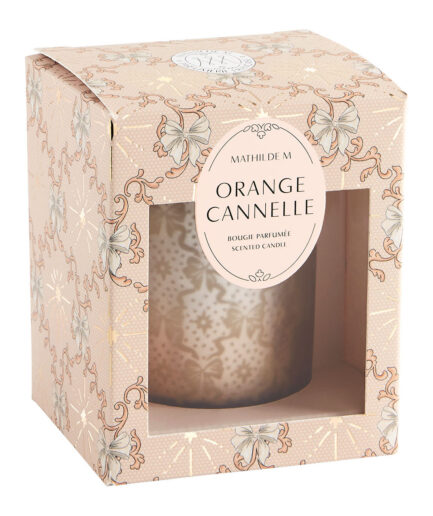 Vela Perfumada Rubans de Fete 160g - Orange Canelle