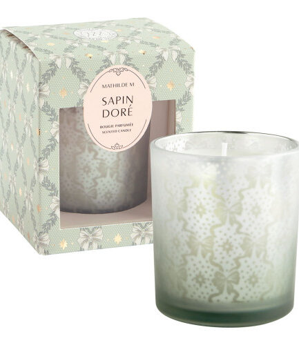 Vela Perfumada Rubans de Fete 160g - Sapin Dore