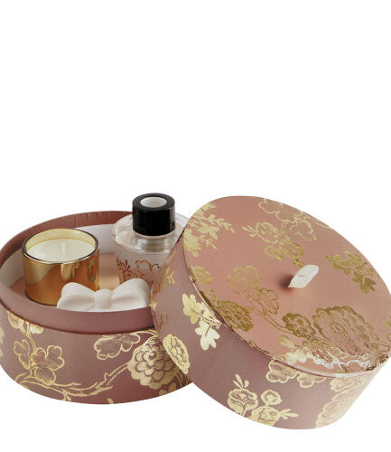 Coffret Difusor e Vela Tresor de Fleurs - Voile de Lin